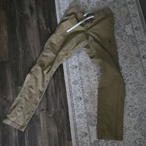 Men's Tan Vuori Rip Stop Small Casual Pants